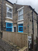 Traditional stone elevation before repointing